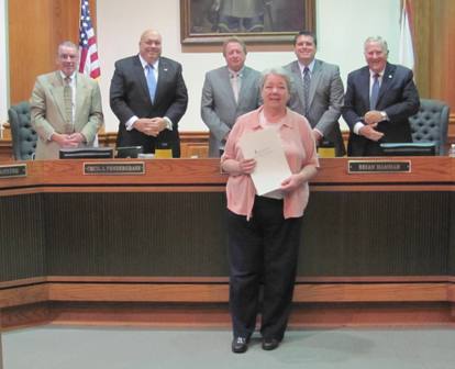 4-15-14 Dr. Judith Hartner Recognition